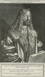 Retrato de Albrecht Dürer de Lukas Kilian